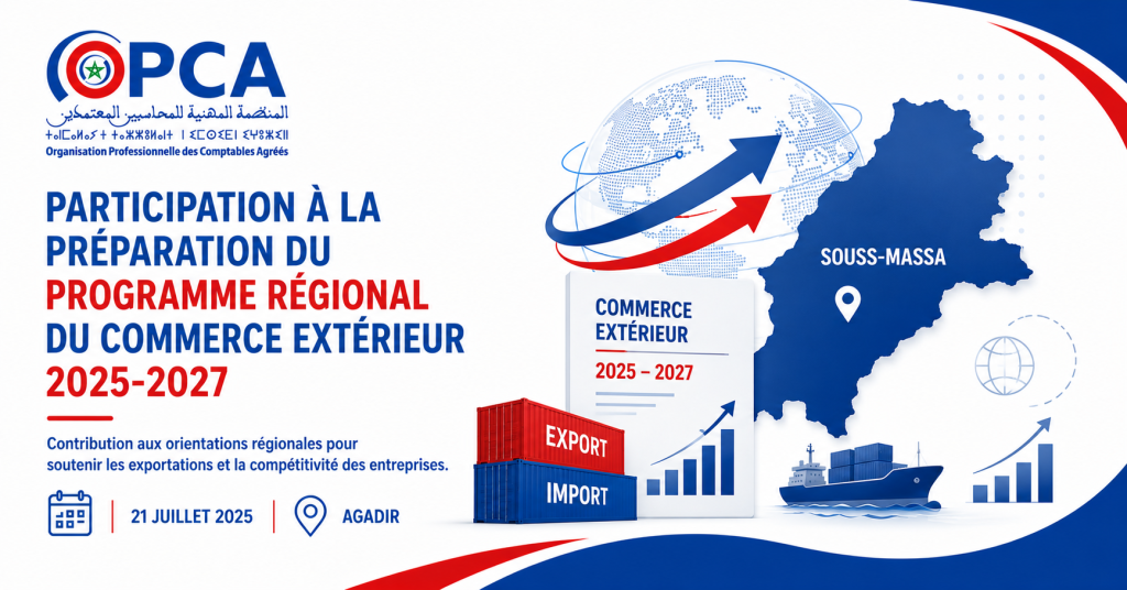 Participation à la préparation du programme régional du commerce extérieur 2025-2027